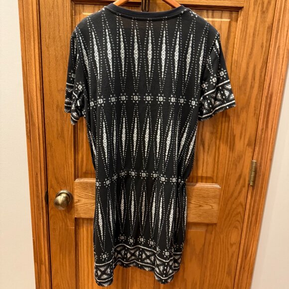 Tory Burch DRAWSTRING WAIST T-SHIRT DRESS - BOLOGAN KNIT DRESS A, Size: L - Picture 9 of 11